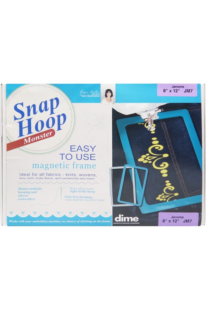 Dime, 8" x 12" Snap Hoop Monster - Janome