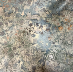 Banyan Batiks, Wide Back - Blue Print (Sold By 1/2 Meter)