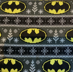 Camelot Fabrics, Batman Collection - Batman Christmas* (Sold By 1/2 Meter)