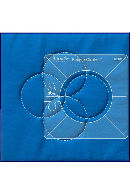 Westalee Design Template Sampler Set 6pc