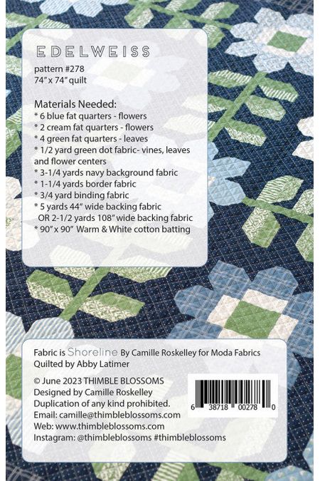 Thimble Blossoms Quilt Pattern