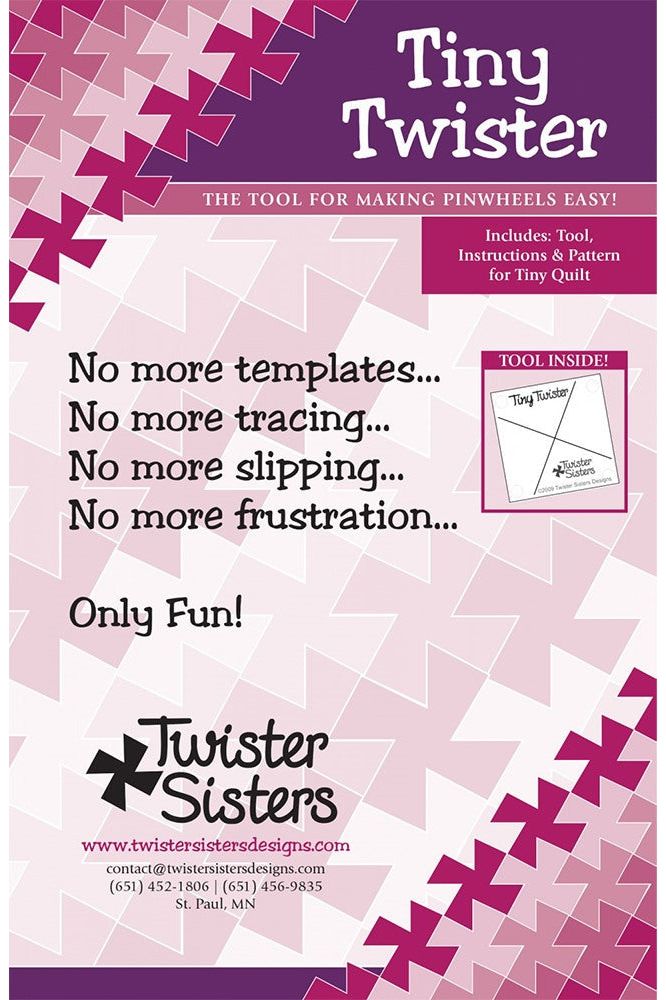 Twister Pinwheel Quilting Ruler