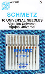 Universal Needles, Schmetz (10 Pack)