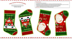 Panel - Christmas Gnome Stocking
