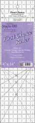 First Choice Ruler 4in x 14in