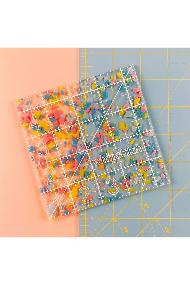 Whipstitch 4.5" Square Ruler
