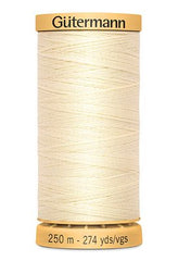Natural Cotton 50wt 250m 5ct ECRU