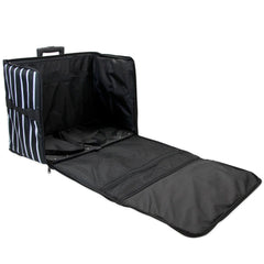 VIVACE Extra Large Sewing Machine Trolley - Black Stripes - 61 x 45 x 31cm