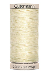 Hand Quilting 40wt 200m 3ct -Light Pearl