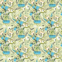 Whimsy-Light Green Foliage* (Sold By 1/2 Meter)