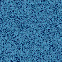 Whimsy - Vines Blue Yardage (Sold By 1/2 Meter)
