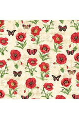 Harlequin Poppies by Wilmington Prints (Sold By 1/2 Meter)