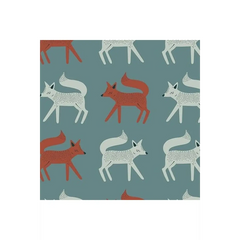 Fabric, Capsules Campsite Sneaky Little Foxes - AGF Art Gallery Fabrics
