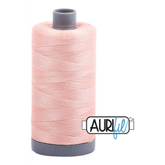 Aurifil Mako 28wt Cotton 750 m 820 yd. spool - 2420 Light Blush