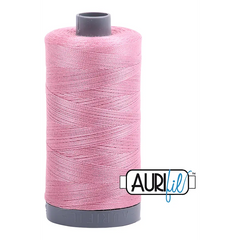 Aurifil Mako 28wt Cotton 750 m 820 yd. spool - 2430 Antique Rose