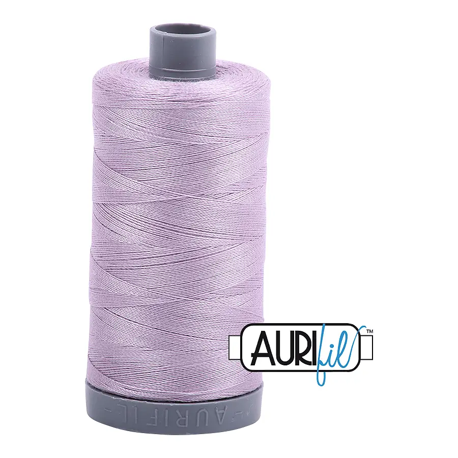 Aurifil Mako 28wt Cotton 750 m 820 yd. spool - 2562 Lilac