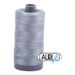 Aurifil Mako 28wt Cotton 750 m 820 yd. spool - 2610 Light Blue Grey