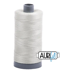 Aurifil Mako 28wt Cotton 750 m 820 yd. spool - 2843 Grey Green