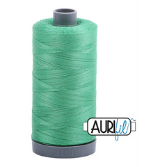 Aurifil Mako 28wt Cotton 750 m 820 yd. spool - 2860 Light Emerald