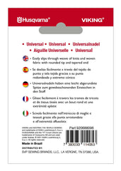 HUSQVARNA® VIKING® Universal Needles Size 70/10 5-pack
