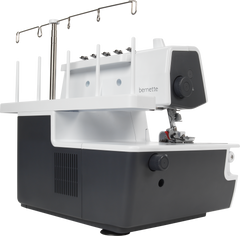 bernette 48 FUNLOCK overlocker, rear view