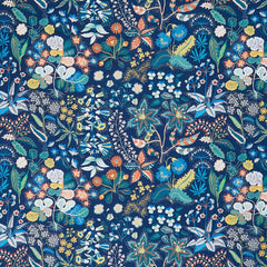 Whimsy - Garden Navy Yardage (Sold By 1/2 Meter)