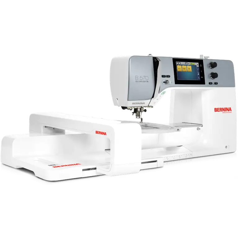 Bernina 570 Sewing/Embroidery Machine - Bernina 570 QE E (Excl/BSR) - Quilting Sewing Machines