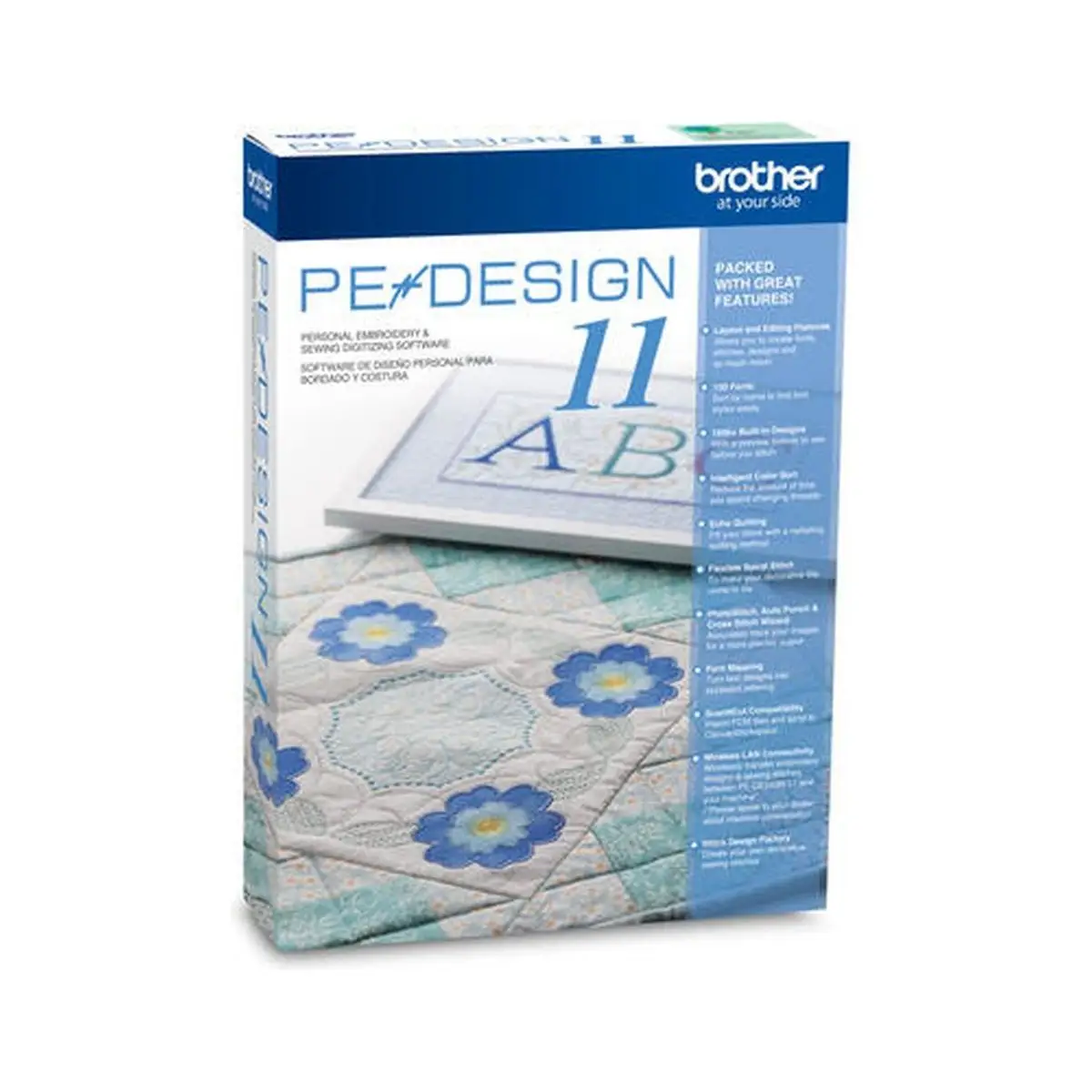 Brother Personal Embroidery and Sewing Digitizing Software, PE-DESIGN 11