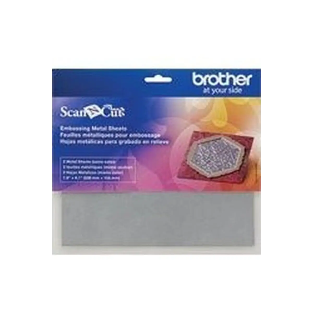 Embossing Silver Metal Sheets
