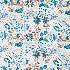 Whimsy - Garden Cream Yardage (Sold By 1/2 Meter)