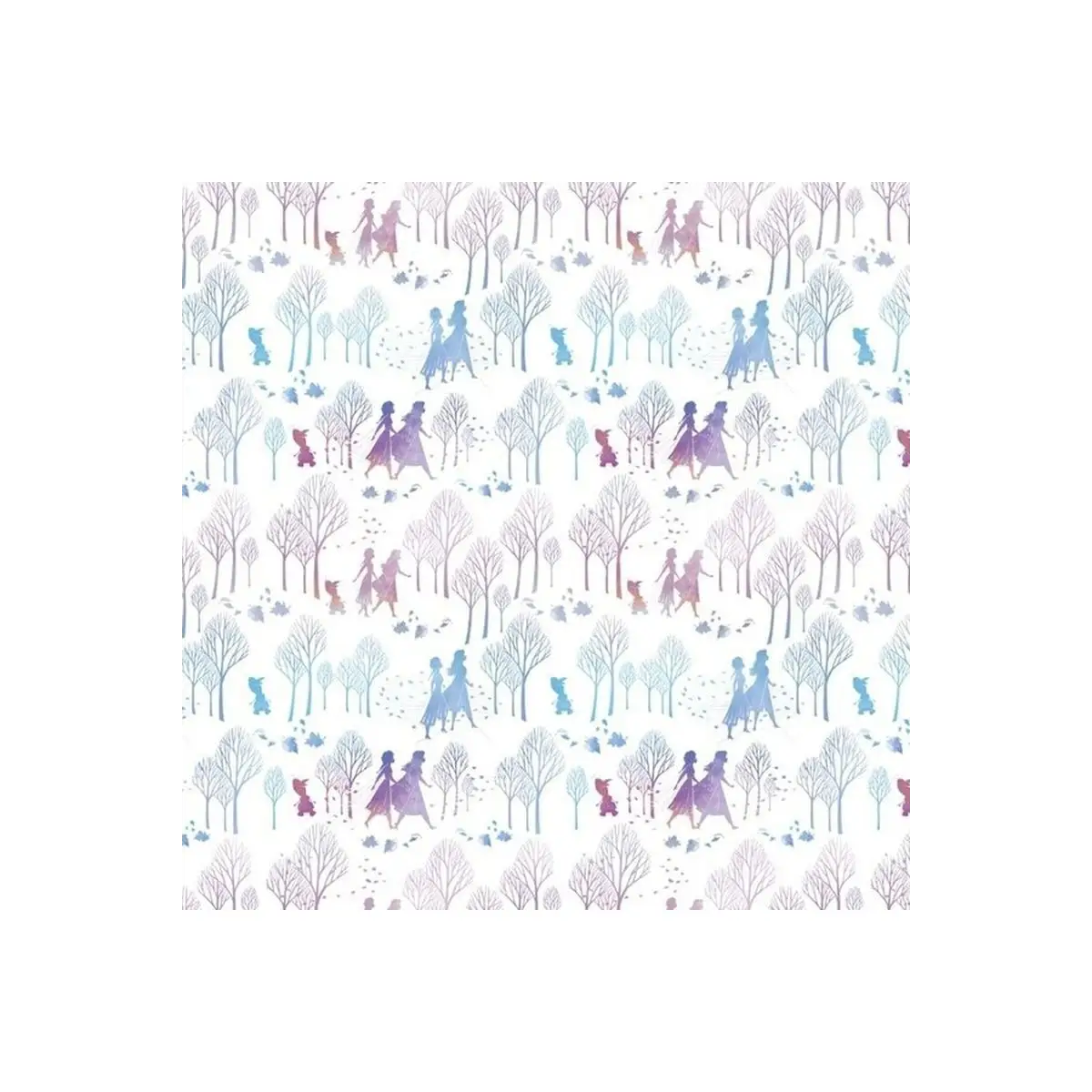 Fabric, Disney Frozen Character Silhouette