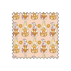 Fabric, Camelot Fabrics, Gnome Collection - Gnome Sweet Gnome
