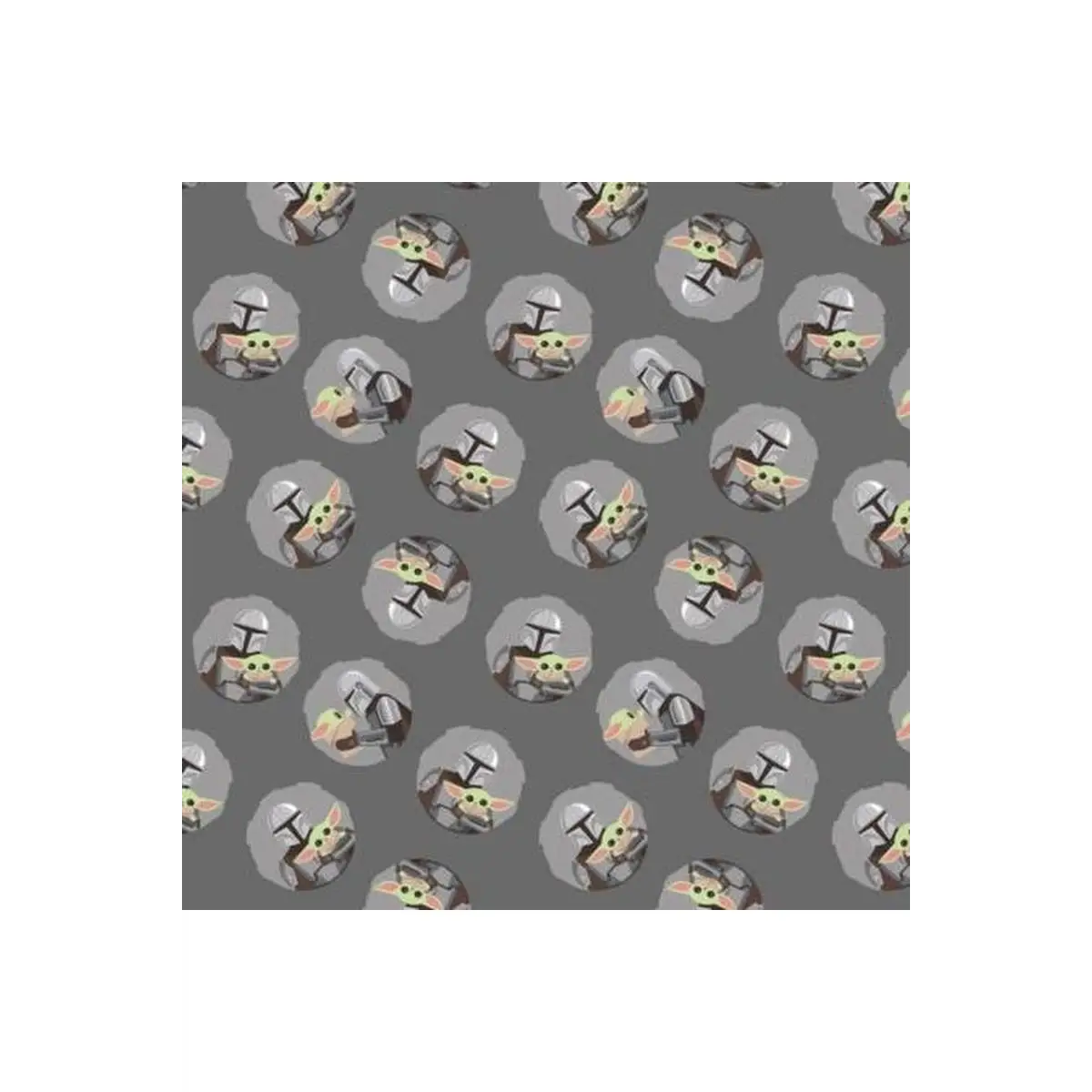 Grey Star Wars Mandalorian & Baby Yoda Toss