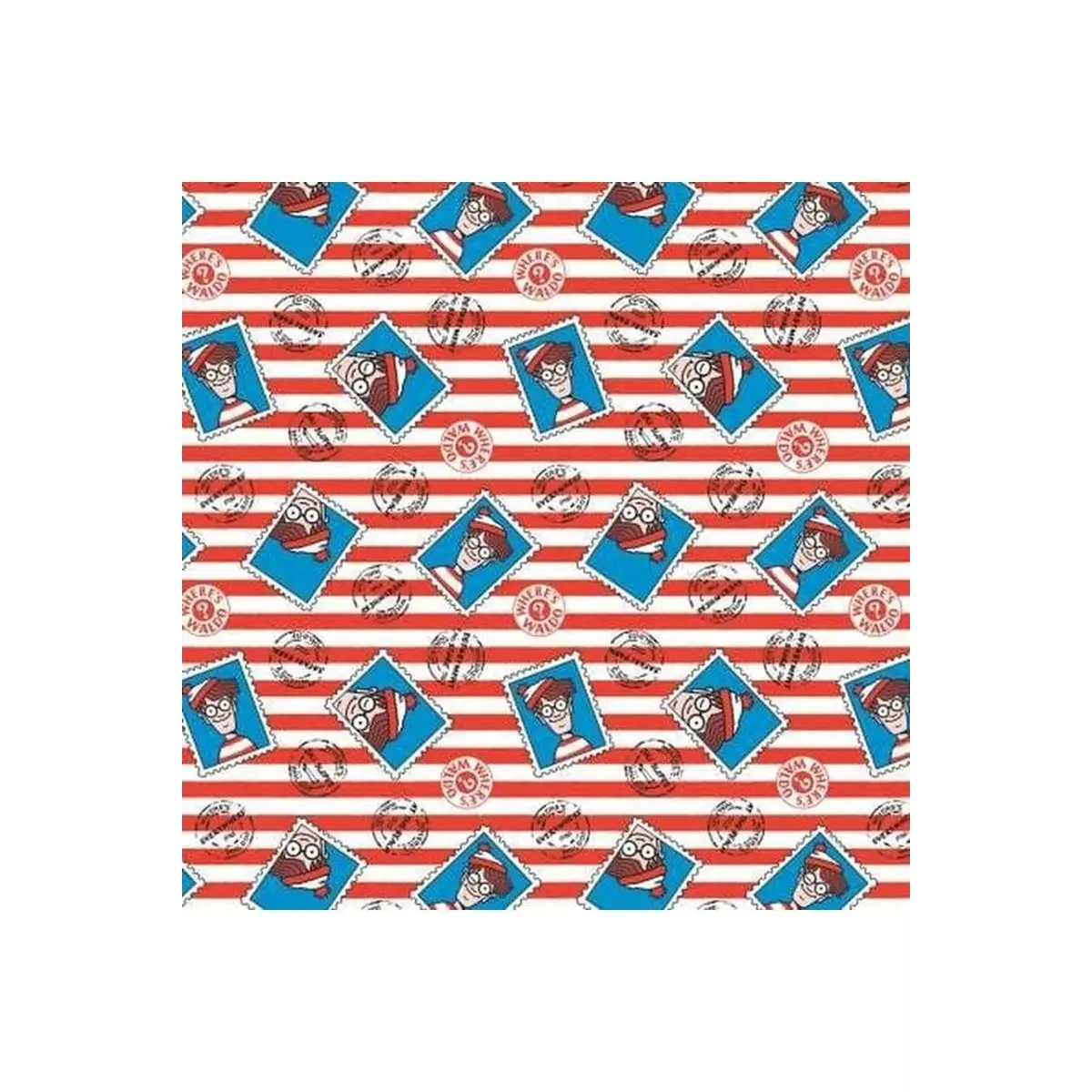 Where's Waldo Stamp Stripe - 96180107-1