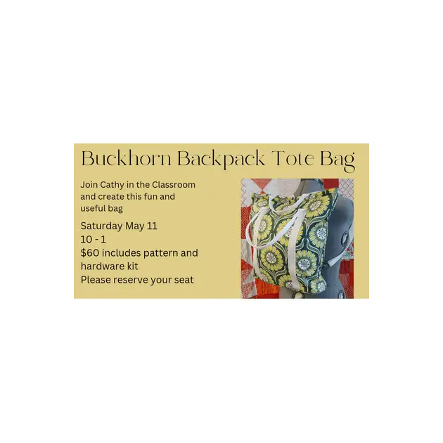 Class - Buckhorn Backpack Tote Bag Cathy