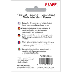 PFAFF® Universal Needles Size 80/12 5-Pack