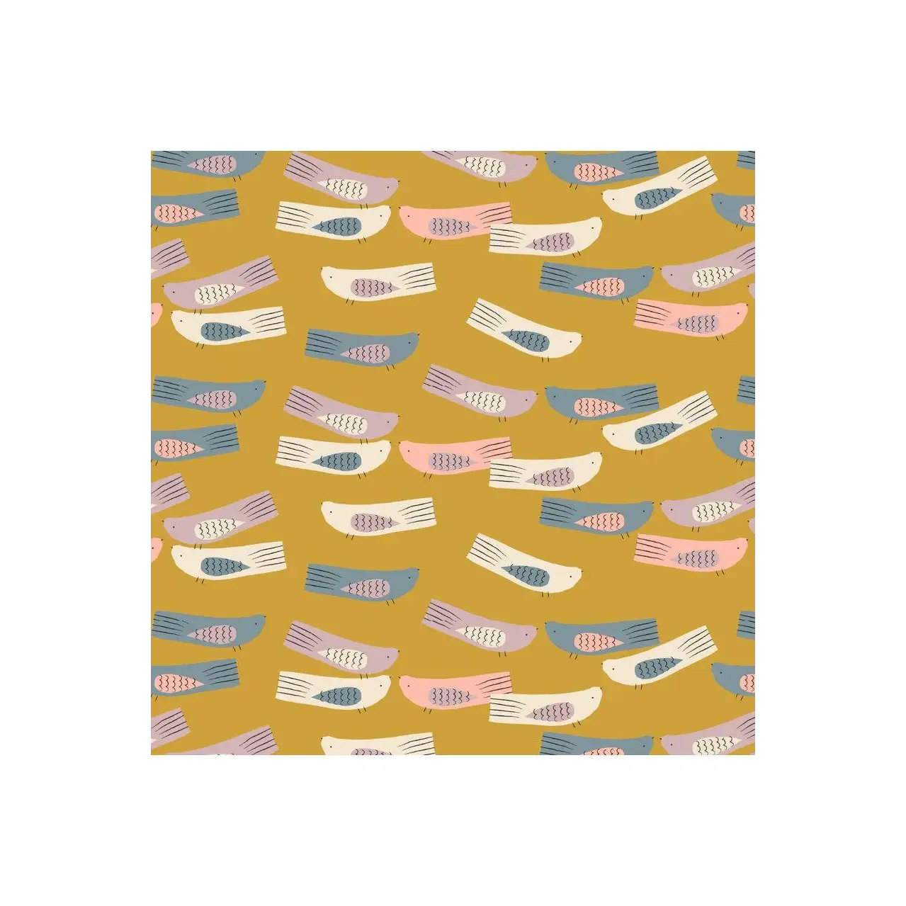 Fabric, Dashwood Studios Fabric, Birdsong Collection