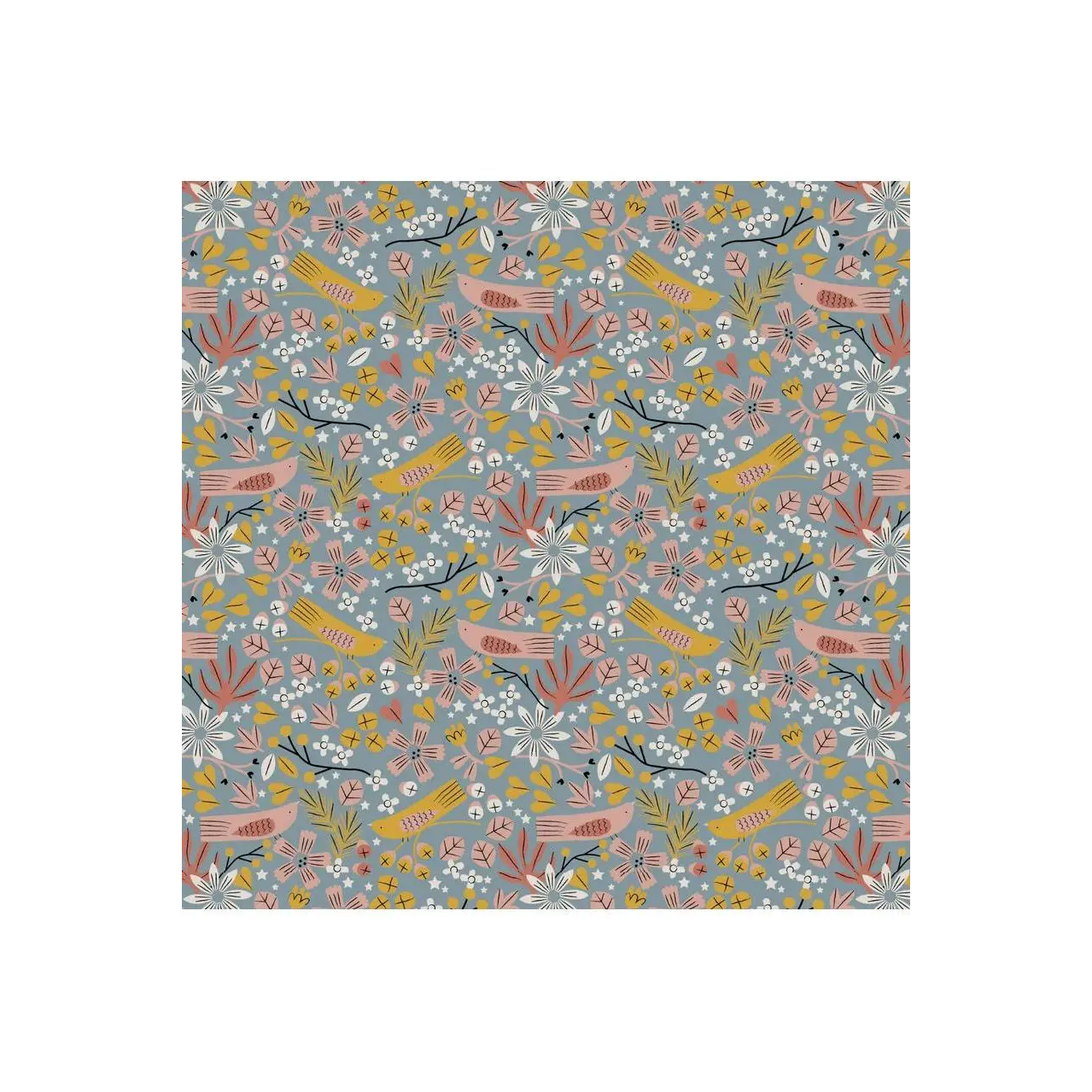 Fabric, Dashwood Studios Fabric, Birdsong Collection