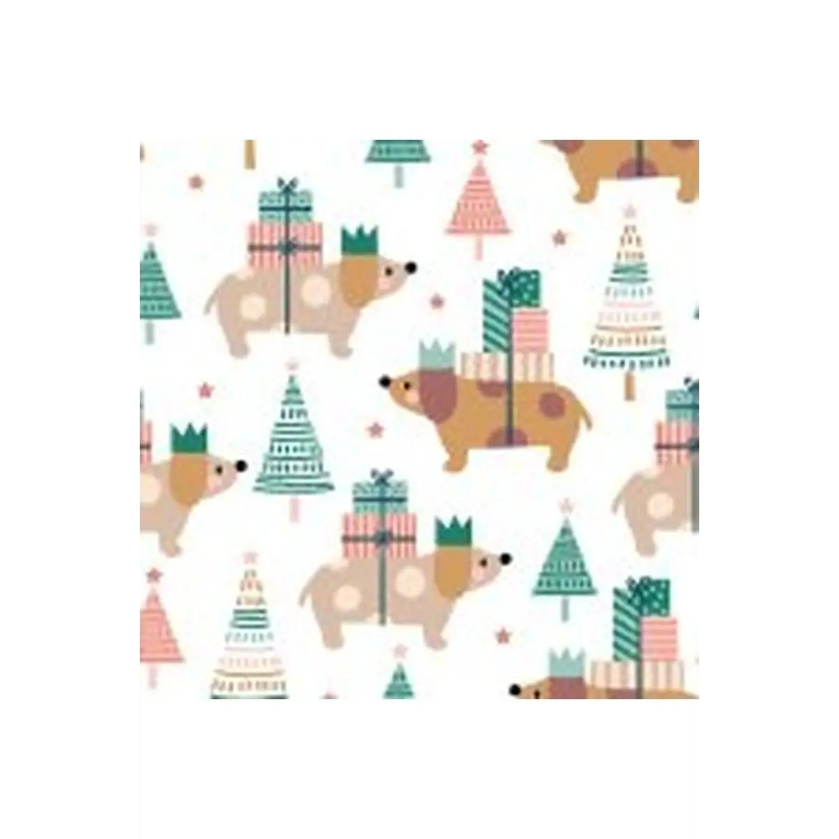 Animal Crackers Christmas Dogs White - ANCK 2135