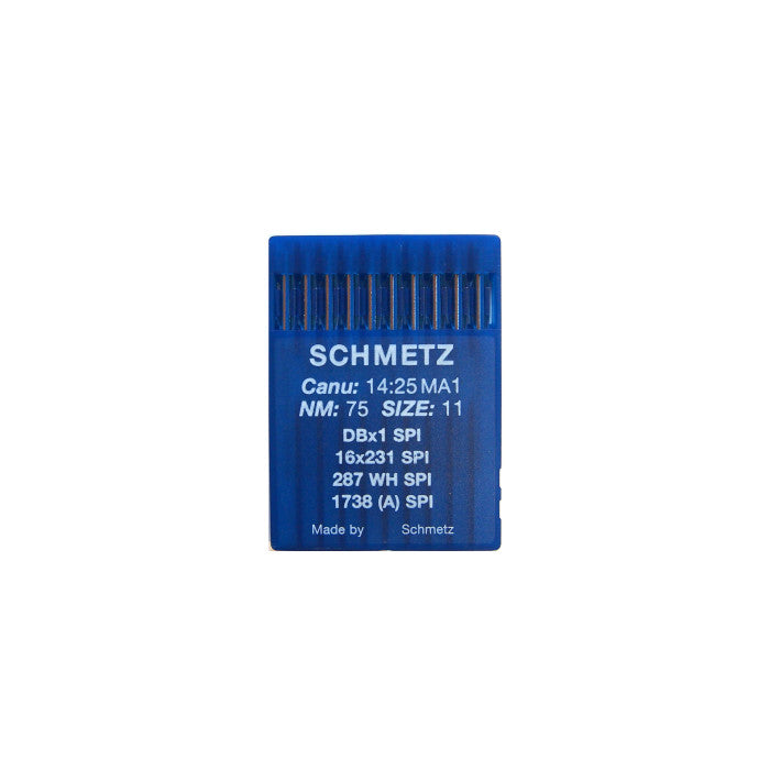 Schmetz Straight Stitch Industrial Needles - DBx1 SPI, 287 WH SPI - (10/PKG)