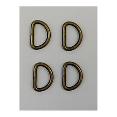 Emmaline, D-Rings 4 pack 1/2" 12mm
