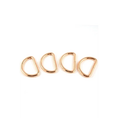 D-Rings 4 pack 1/2" 12mm