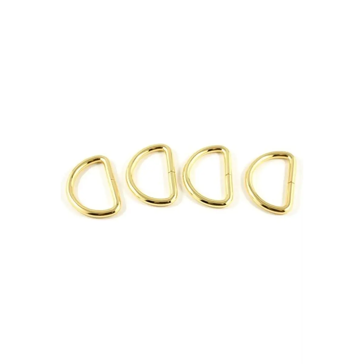 D-Rings 4 pack 1/2" 12mm