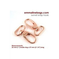 Swivel Snap Hook 1" 2per pack