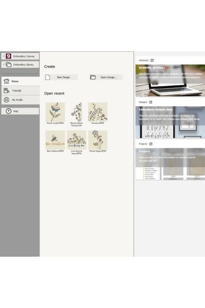 BERNINA Embroidery Software V9