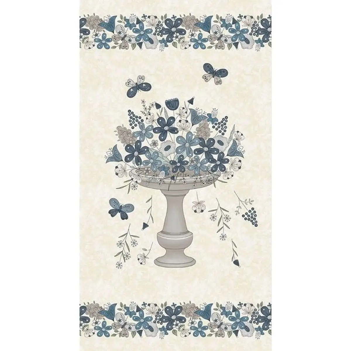 Butterflies & Blooms, Panel - 3153P-33