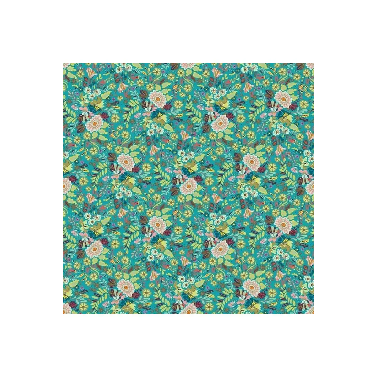 Fabric, Kindred Sketches Floral - 90526 - Figo