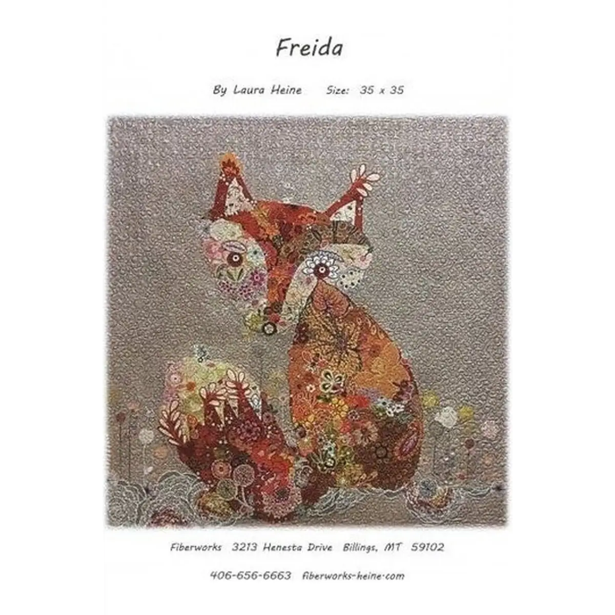 Freida Fox Collage Pattern