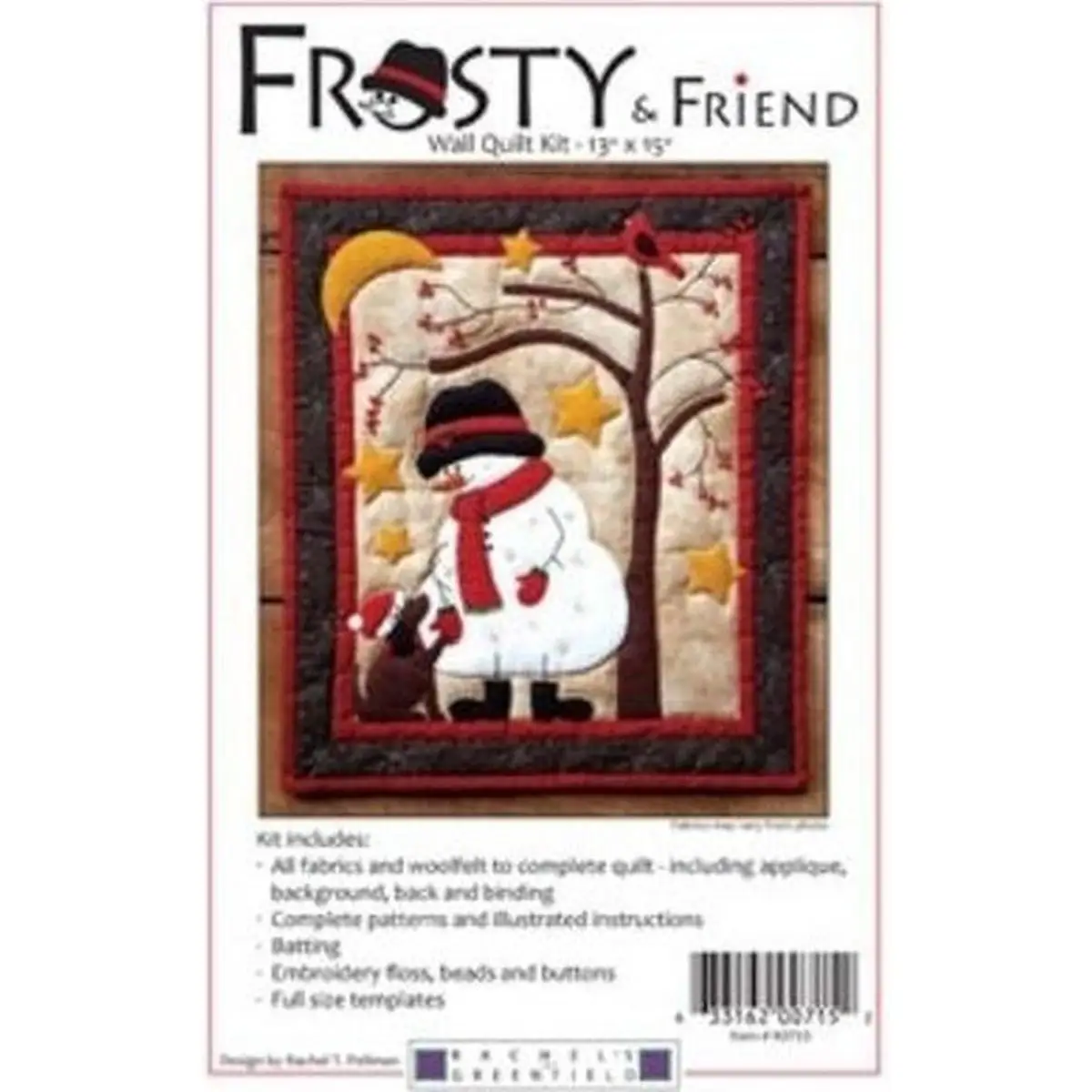 Frosty and Friend Wall Quilt Kit