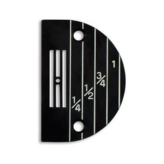 Generic Regular Needle Plate with Line Gauge - 143243LG